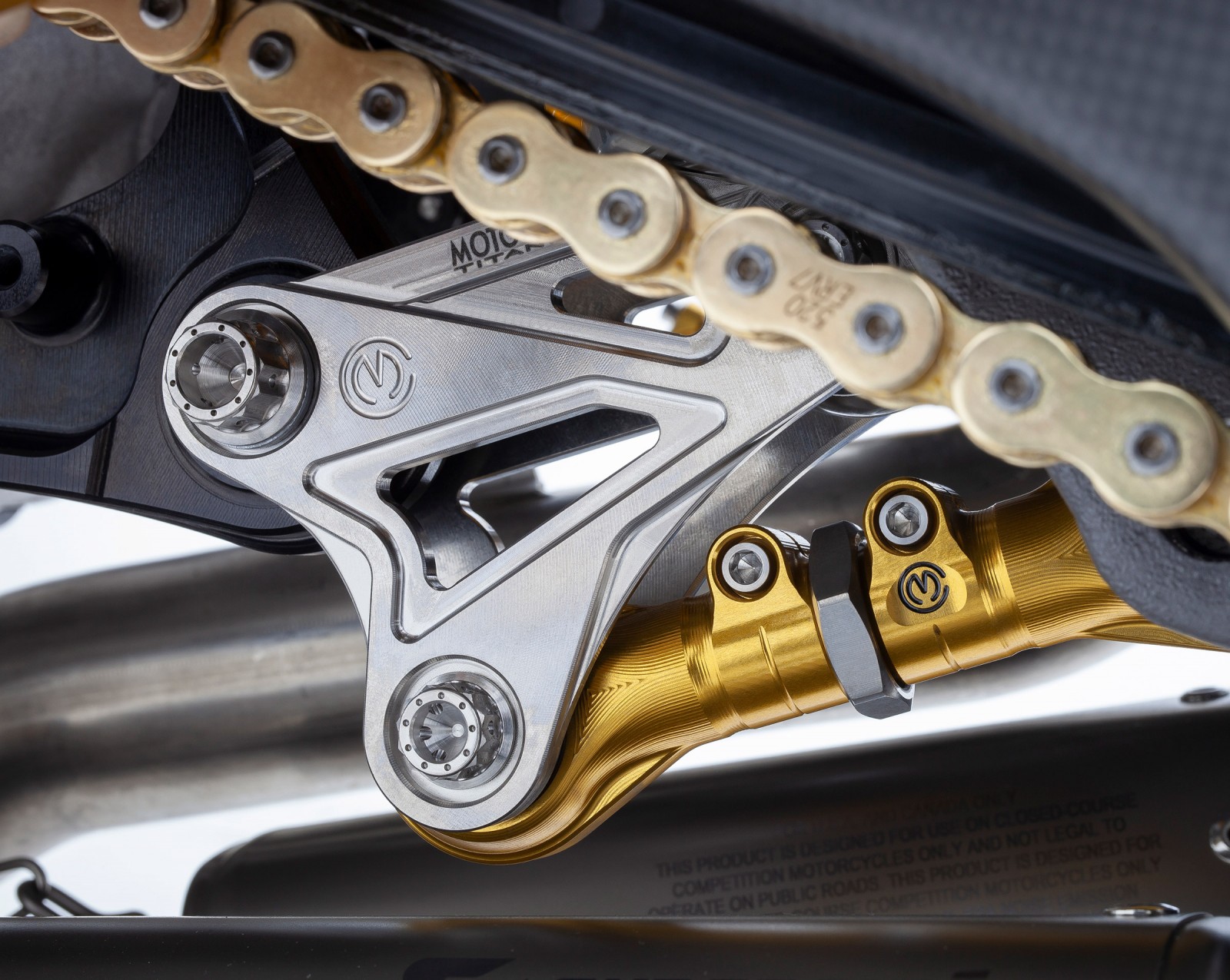 Motocorse Billet Titanium Rear Suspension Link Plates for Ducati Panigale / Streetfighter V4 (2025+) Motocorse Billet Titanium Rear Suspension Link Plates for Ducati Panigale / Streetfighter V4 (2025+)